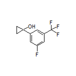 1-[3-Fluoro-5-(trifluoromethyl)phenyl]cyclopropanol