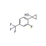 1-[2-Fluoro-4-(trifluoromethyl)phenyl]cyclopropanol