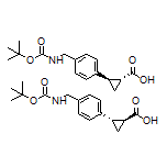 trans-2-[4-[(Boc-amino)methyl]phenyl]cyclopropanecarboxylic Acid