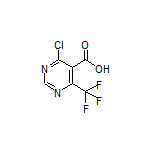 4-Chloro-6-(trifluoromethyl)pyrimidine-5-carboxylic Acid