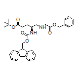 tert-Butyl (S)-5-[[2-(benzyloxy)-2-oxoethyl]amino]-4-(Fmoc-amino)pentanoate
