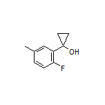 1-(2-Fluoro-5-methylphenyl)cyclopropanol