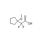2,2-Difluoro-2-(1-methoxycyclopentyl)acetic Acid