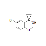 1-(5-Bromo-2-methoxyphenyl)cyclopropanol