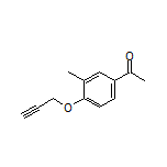 1-[3-Methyl-4-(prop-2-yn-1-yloxy)phenyl]ethanone