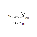 1-(2-Bromo-5-chlorophenyl)cyclopropanol