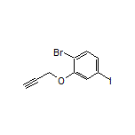 1-Bromo-4-iodo-2-(prop-2-yn-1-yloxy)benzene