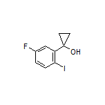 1-(5-Fluoro-2-iodophenyl)cyclopropanol