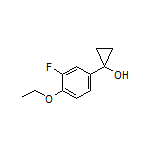 1-(4-Ethoxy-3-fluorophenyl)cyclopropanol
