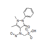 [(1,5-Dimethyl-3-oxo-2-phenyl-2,3-dihydro-4-pyrazolyl)(nitroso)amino]methanesulfonic Acid