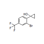 1-[2-Bromo-4-(trifluoromethyl)phenyl]cyclopropanol
