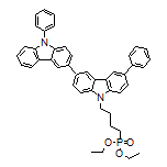 Diethyl [4-(6,9’-Diphenyl-9H,9’H-[3,3’-bicarbazol]-9-yl)butyl]phosphonate