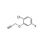 1-Chloro-4-fluoro-2-(prop-2-yn-1-yloxy)benzene