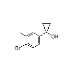 1-(4-Bromo-3-methylphenyl)cyclopropanol