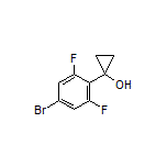 1-(4-Bromo-2,6-difluorophenyl)cyclopropanol