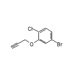 4-Bromo-1-chloro-2-(prop-2-yn-1-yloxy)benzene
