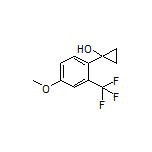 1-[4-Methoxy-2-(trifluoromethyl)phenyl]cyclopropanol