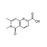 6,7-Dimethyl-5-oxo-5,6-dihydro-1,6-naphthyridine-2-carboxylic Acid