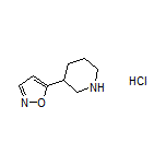 5-(Piperidin-3-yl)isoxazole Hydrochloride