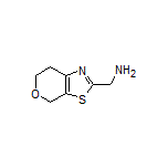 (6,7-Dihydro-4H-pyrano[4,3-d]thiazol-2-yl)methanamine