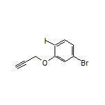 4-Bromo-1-iodo-2-(prop-2-yn-1-yloxy)benzene