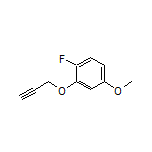1-Fluoro-4-methoxy-2-(prop-2-yn-1-yloxy)benzene