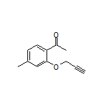 1-[4-Methyl-2-(prop-2-yn-1-yloxy)phenyl]ethanone