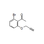 1-[2-Bromo-6-(prop-2-yn-1-yloxy)phenyl]ethanone