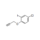 4-Chloro-2-iodo-1-(prop-2-yn-1-yloxy)benzene