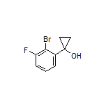 1-(2-Bromo-3-fluorophenyl)cyclopropanol