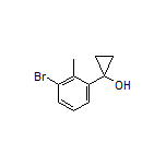 1-(3-Bromo-2-methylphenyl)cyclopropanol