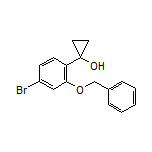 1-[2-(Benzyloxy)-4-bromophenyl]cyclopropanol