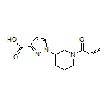 1-(1-Acryloyl-3-piperidyl)-1H-pyrazole-3-carboxylic Acid