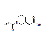 (S)-2-(1-Acryloylpiperidin-3-yl)acetic Acid