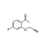 1-[4-Fluoro-2-(prop-2-yn-1-yloxy)phenyl]ethanone