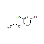 2-Bromo-4-chloro-1-(prop-2-yn-1-yloxy)benzene