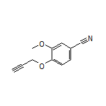 3-Methoxy-4-(prop-2-yn-1-yloxy)benzonitrile
