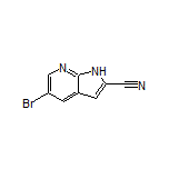 5-Bromo-7-azaindole-2-carbonitrile