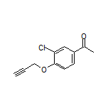 1-[3-Chloro-4-(prop-2-yn-1-yloxy)phenyl]ethanone