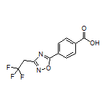 4-[3-(2,2,2-Trifluoroethyl)-1,2,4-oxadiazol-5-yl]benzoic Acid