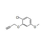 1-Chloro-4-methoxy-2-(prop-2-yn-1-yloxy)benzene