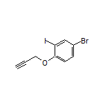4-Bromo-2-iodo-1-(prop-2-yn-1-yloxy)benzene