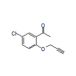 1-[5-Chloro-2-(prop-2-yn-1-yloxy)phenyl]ethanone