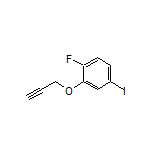 1-Fluoro-4-iodo-2-(prop-2-yn-1-yloxy)benzene