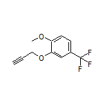 1-Methoxy-2-(prop-2-yn-1-yloxy)-4-(trifluoromethyl)benzene