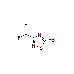 5-Bromo-3-(difluoromethyl)-1,2,4-thiadiazole