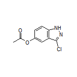 3-Chloro-1H-indazol-5-yl Acetate