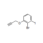 2-Bromo-1-iodo-3-(prop-2-yn-1-yloxy)benzene
