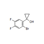 1-(2-Bromo-4,5-difluorophenyl)cyclopropanol