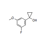 1-(3-Fluoro-5-methoxyphenyl)cyclopropanol